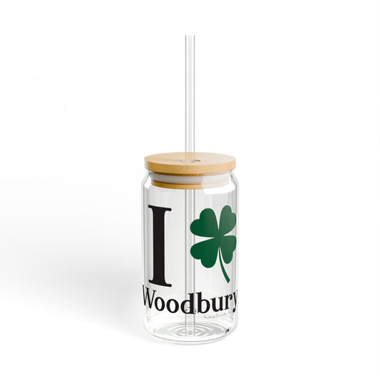 I Clover Woodbury Sipper Glass, 16oz