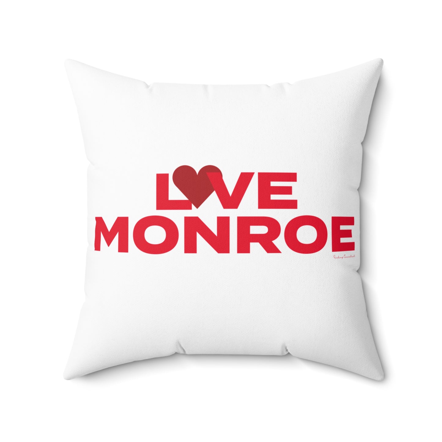 Love Monroe Spun Polyester Square Pillow