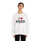 I Heart NWFD Unisex Heavy Blend™ Crewneck Sweatshirt