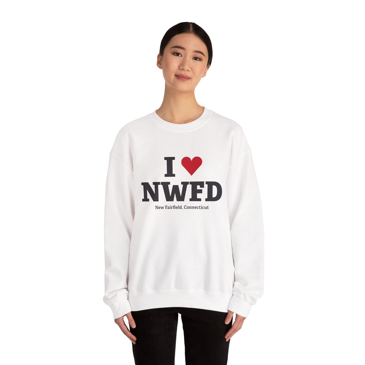 I Heart NWFD Unisex Heavy Blend™ Crewneck Sweatshirt