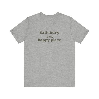 Salisbury is My Happy Place Jersey Short Sleeve T-Shirt