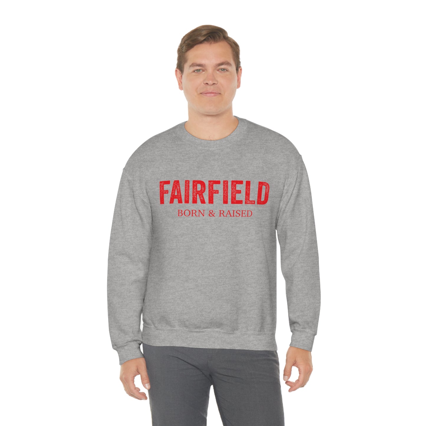 Fairfield Born & Raised Unisex Heavy Blend™ Crewneck Sweatshirt