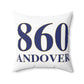 860 Andover Spun Polyester Square Pillow