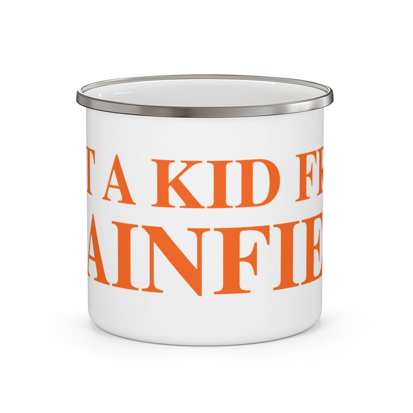 Just a kid from Plainfield Enamel Camping Mug