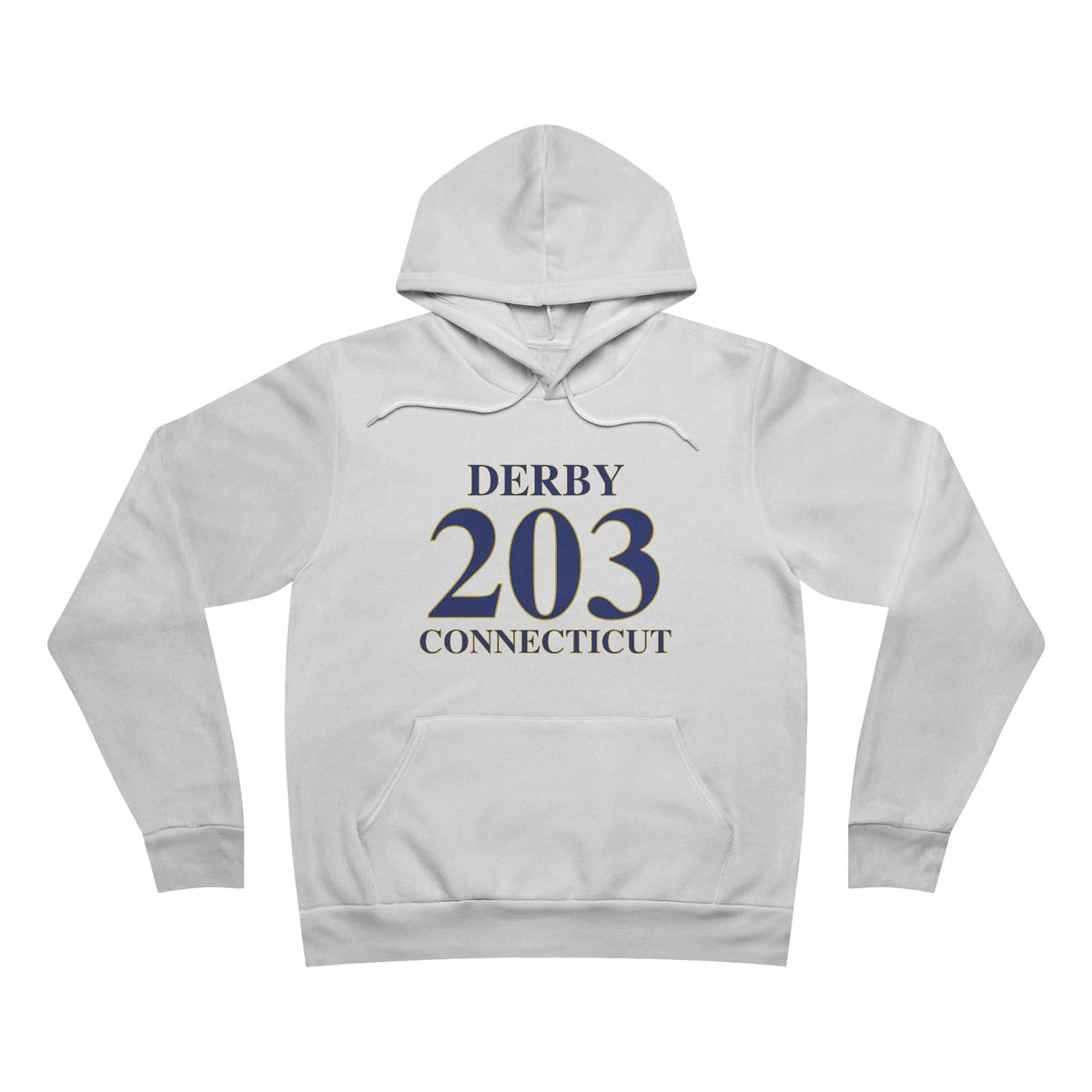 Derby 203 Connecticut Unisex Sponge Fleece Pullover Hoodie