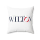 41 Tilt Wilton Spun Polyester Square Pillow