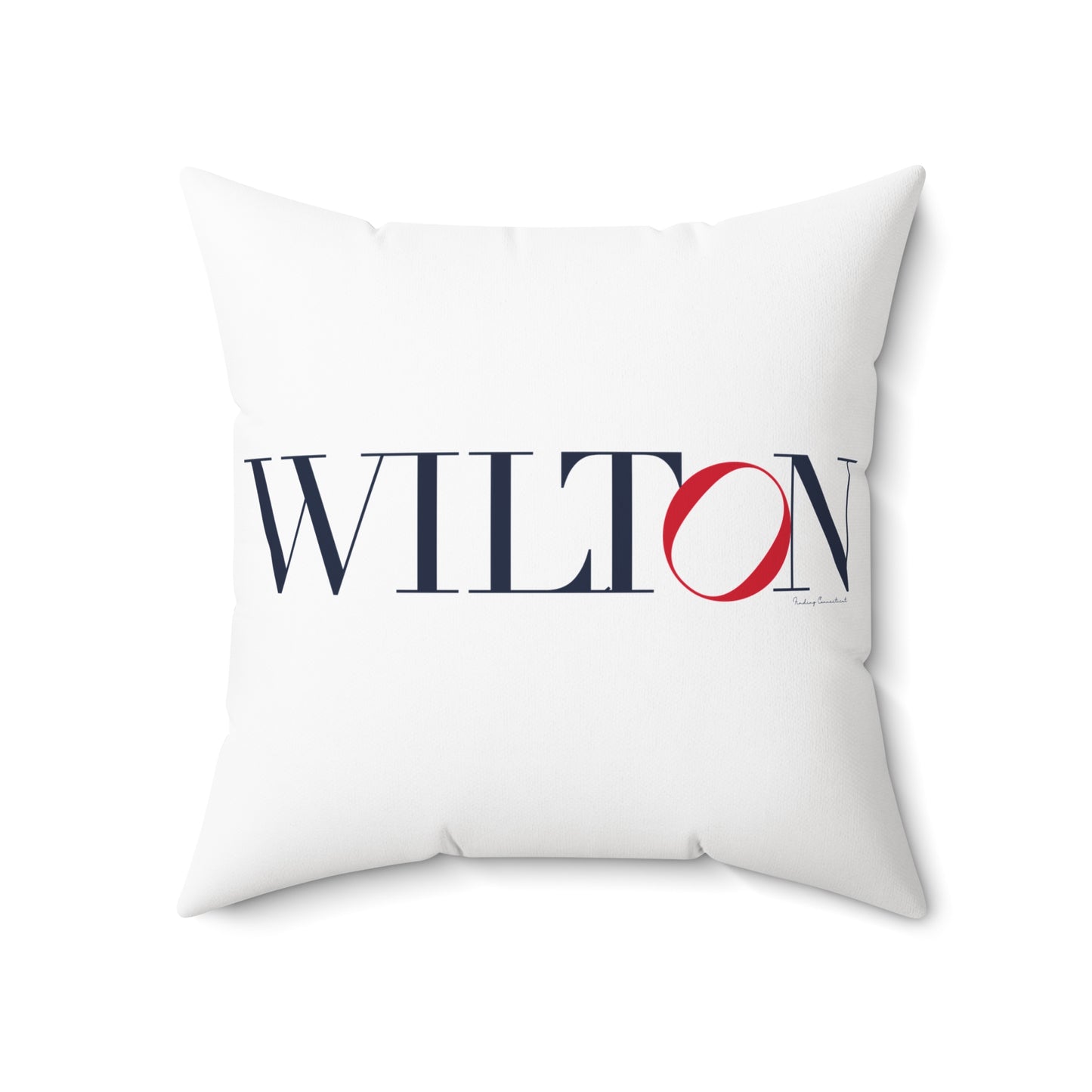 41 Tilt Wilton Spun Polyester Square Pillow