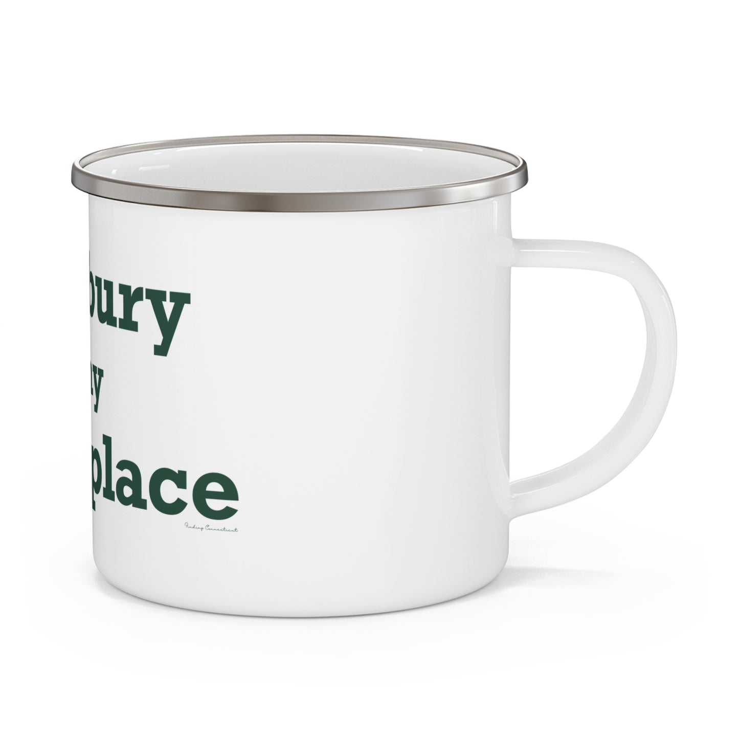 Cranbury is My Happy Place Enamel Camping Mug