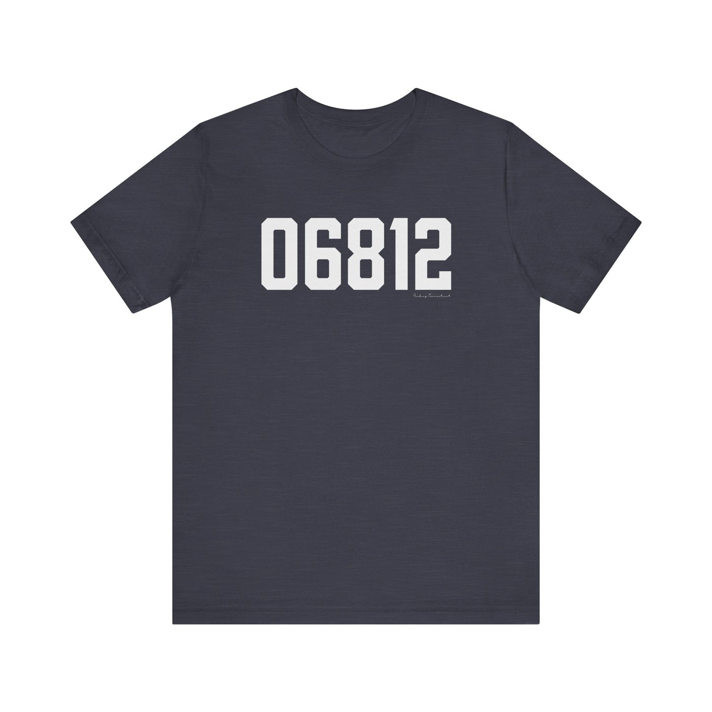 06812 New Fairfield CT Zip Code Unisex Jersey Short Sleeve T-Shirt