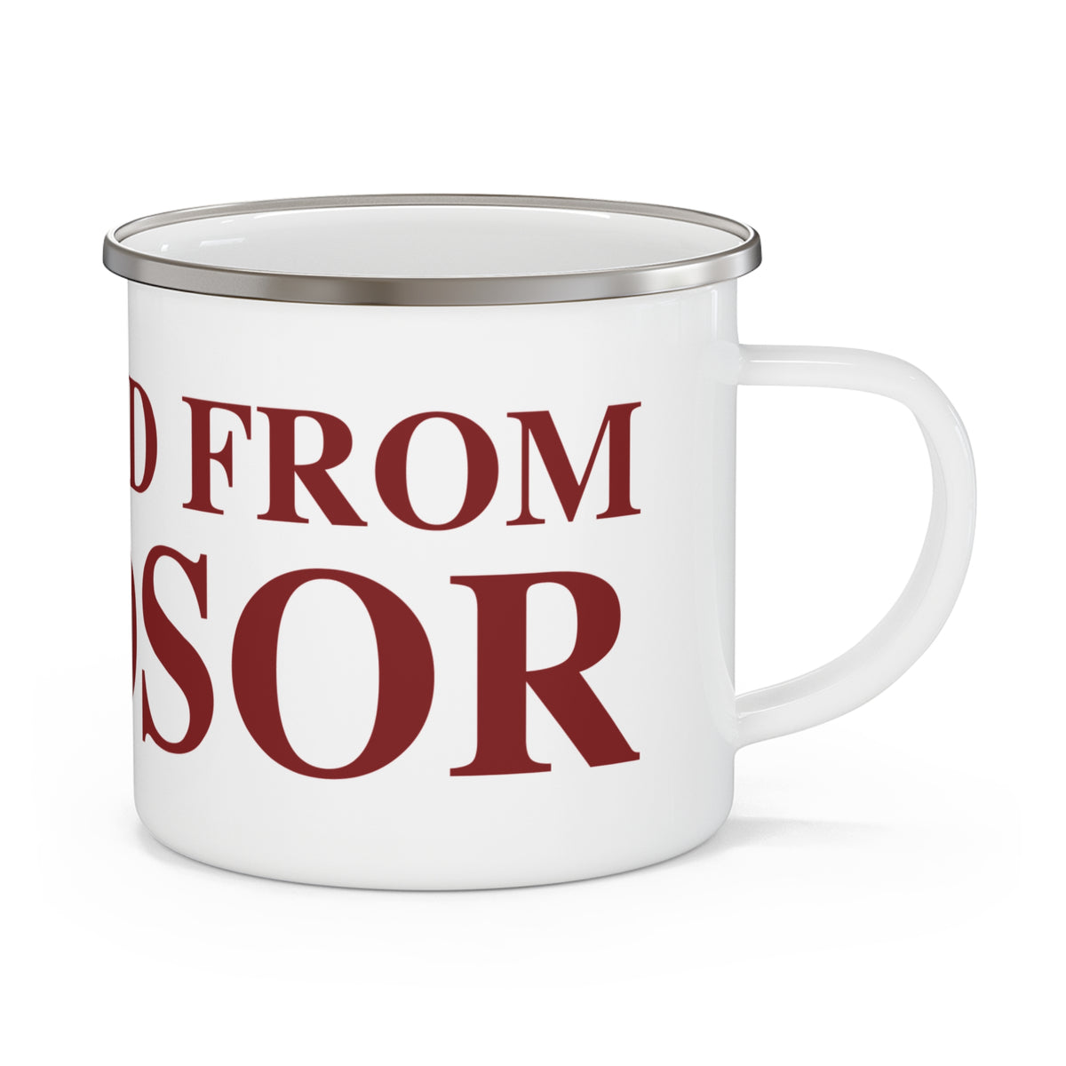 Just a kid from Windsor Enamel Camping Mug