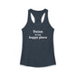 Union is My Happy Place Women's Ideal Racerback Tank Top
