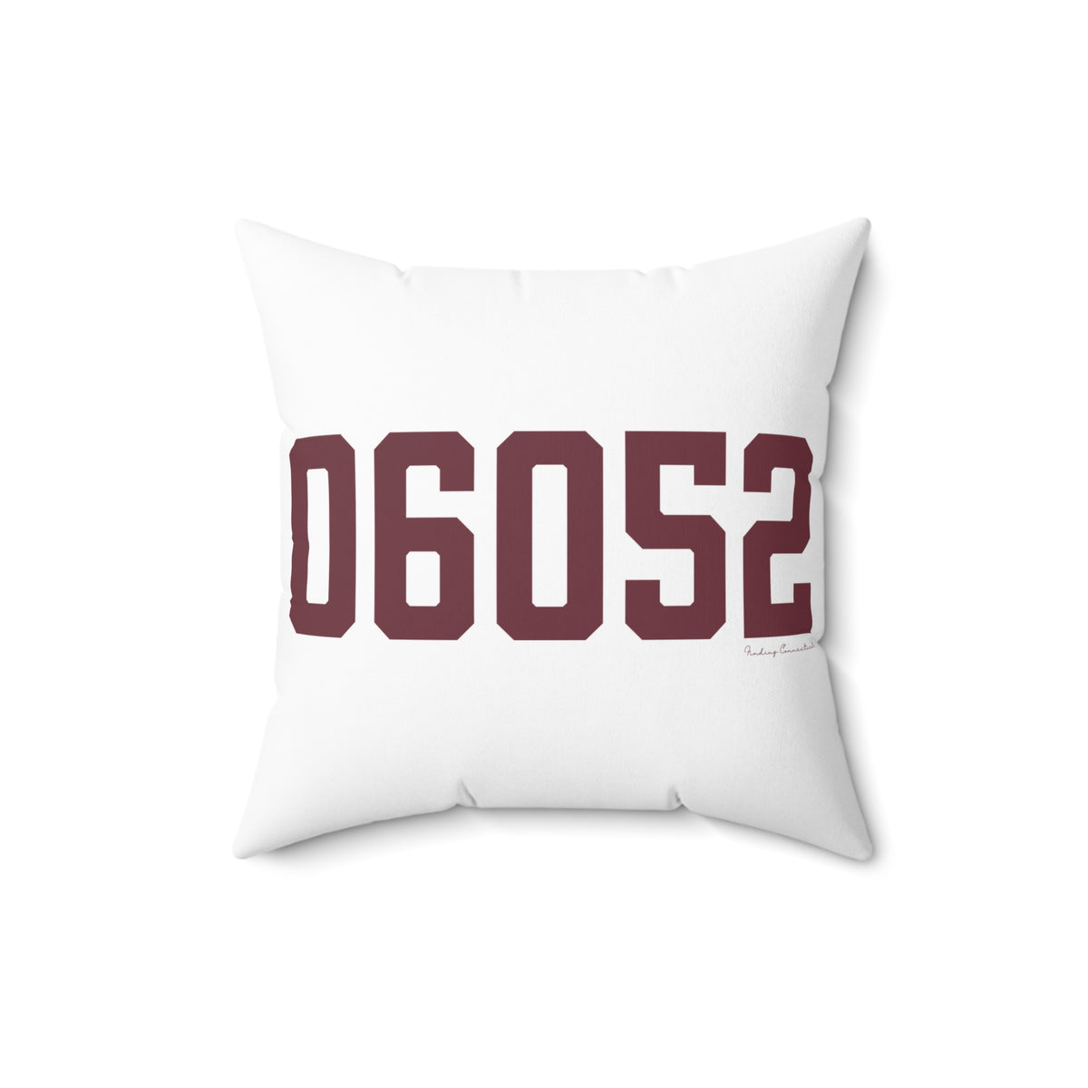 06052 New Britain Connecticut Zip Code Polyester Square Pillow