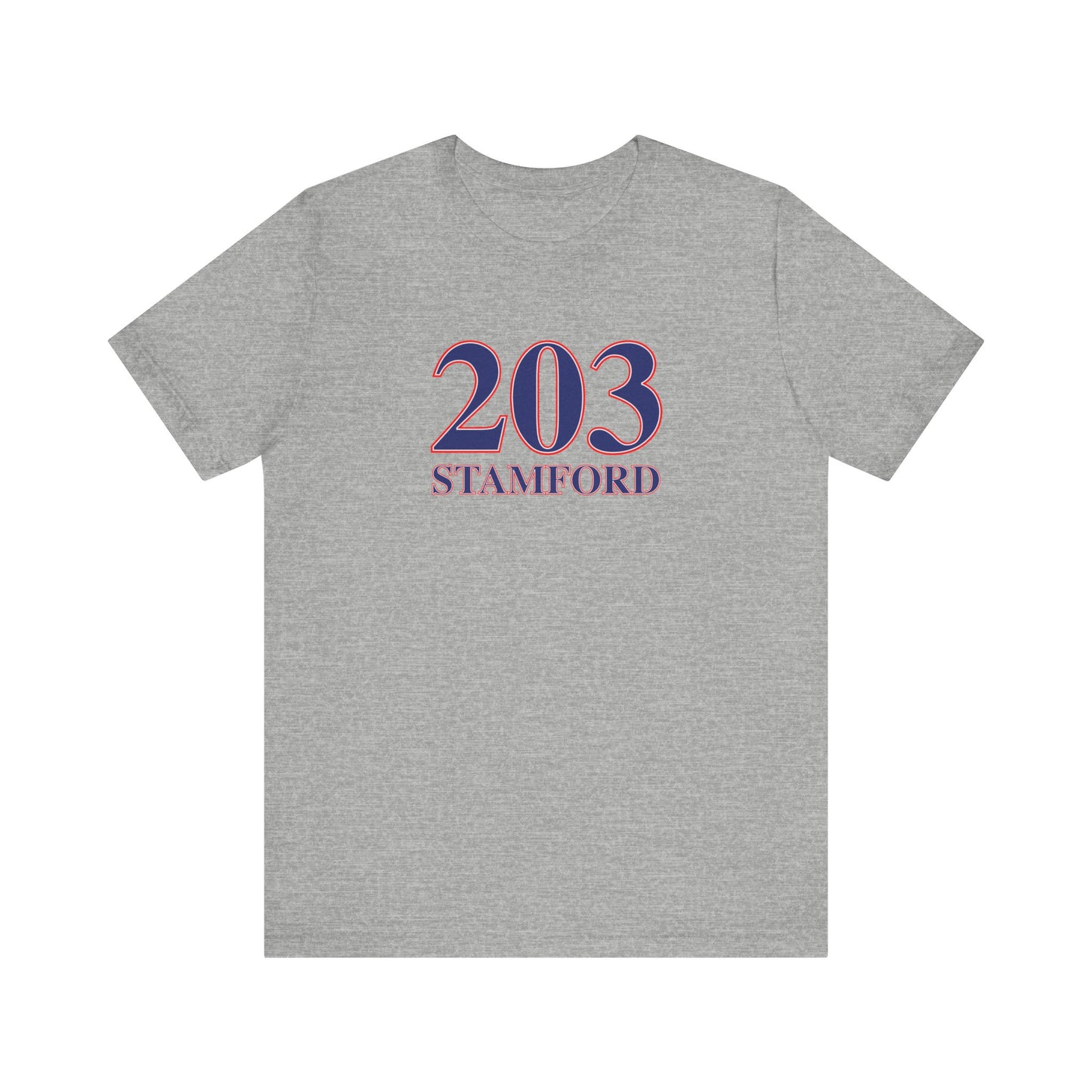 203 Stamford Red, White & Blue Unisex Jersey Short Sleeve T-Shirt