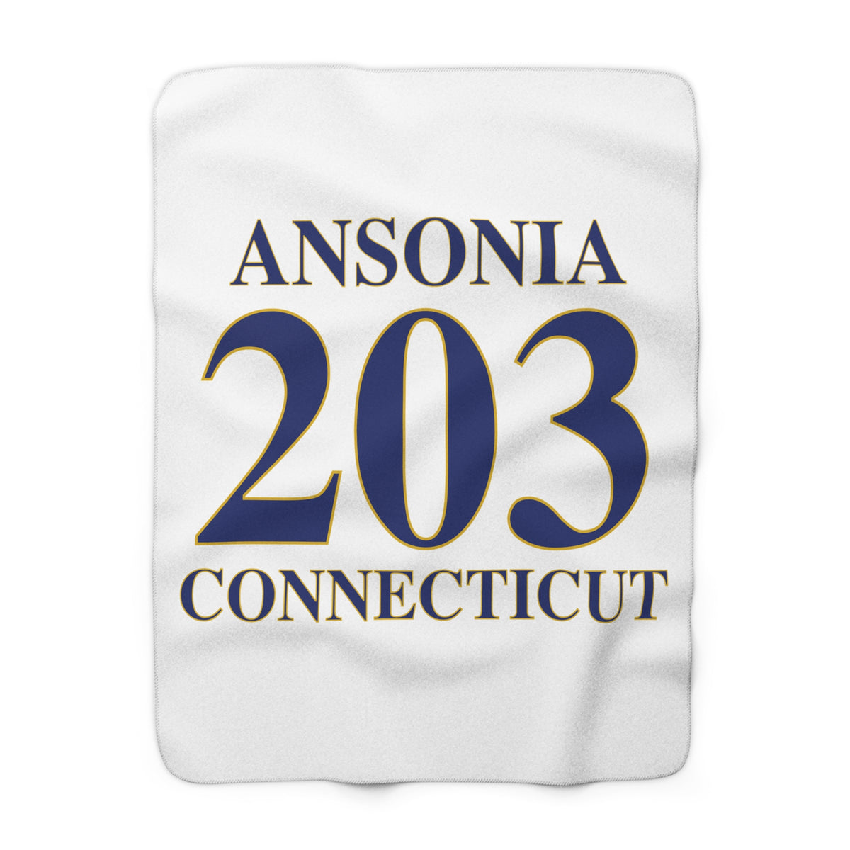 Ansonia 203 Connecticut Sherpa Fleece Blanket