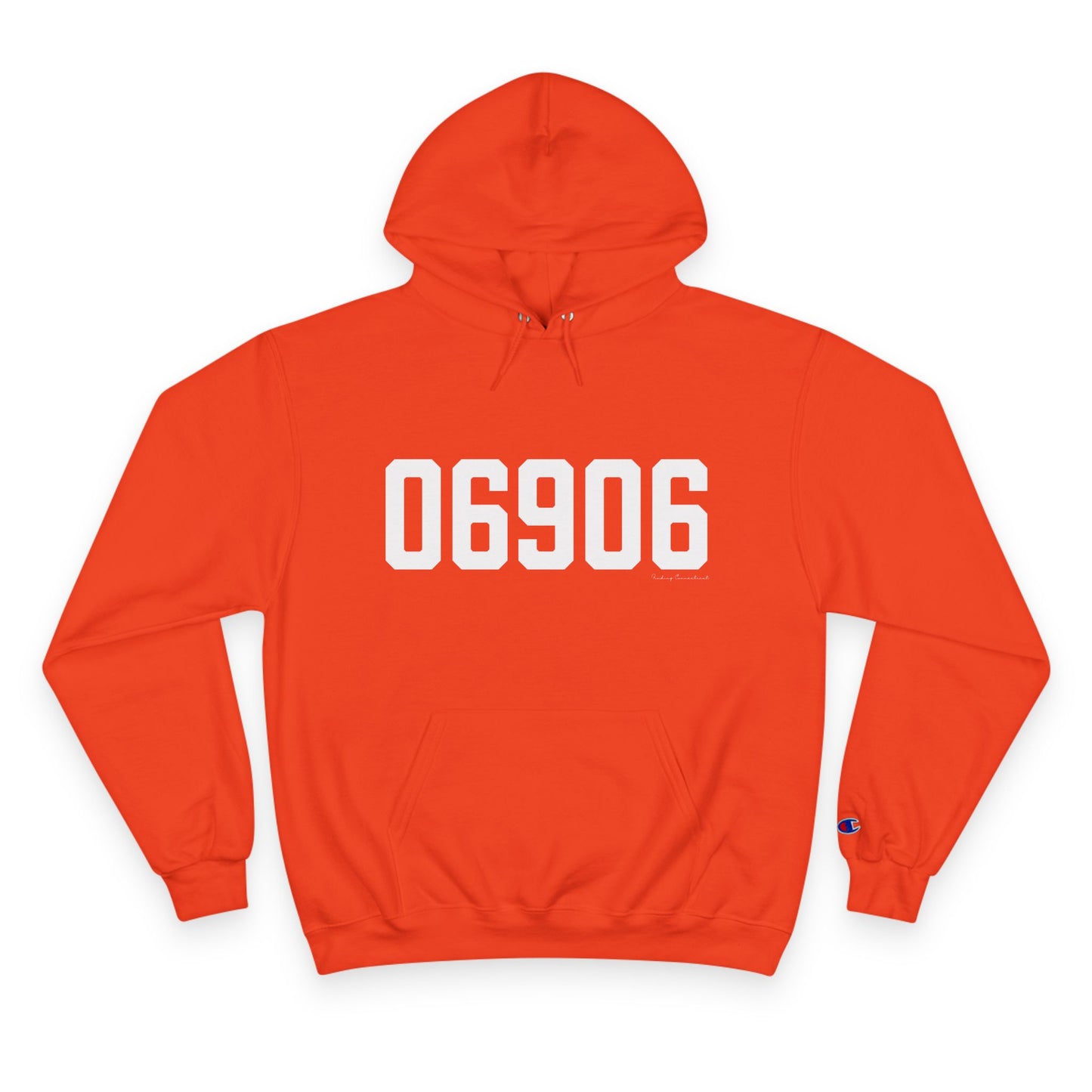 06906 Stamford CT Zip Code Champion Hoodie Sweatshirt