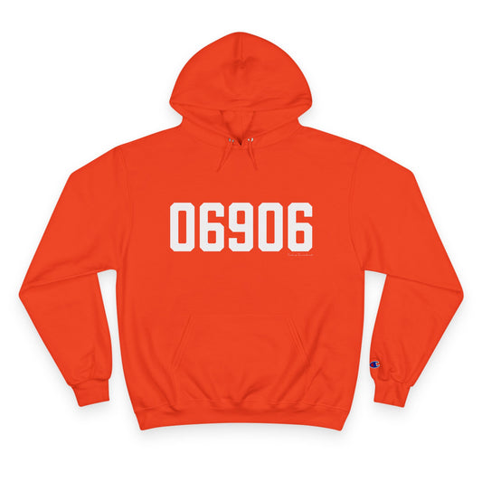 06906 Stamford CT Zip Code Champion Hoodie Sweatshirt