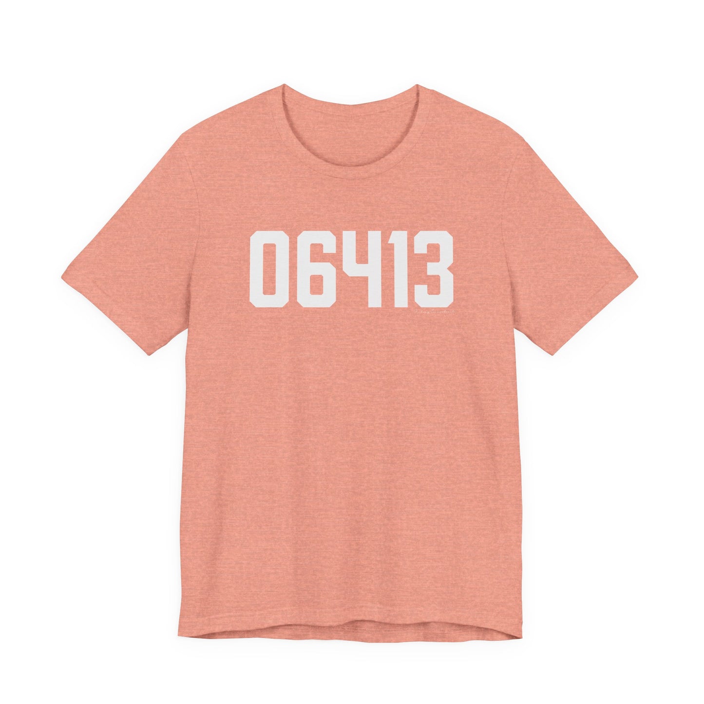 06413 Clinton CT Zip Code Unisex Jersey Short Sleeve T-Shirt