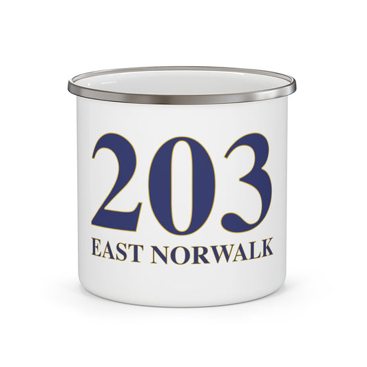 203 East Norwalk Enamel Camping Mug