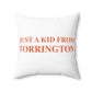 Just a kid from Torrington  Polyester Square Pillow