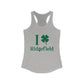 I Clover Ridgefield (Green) Women's Ideal Racerback Tank