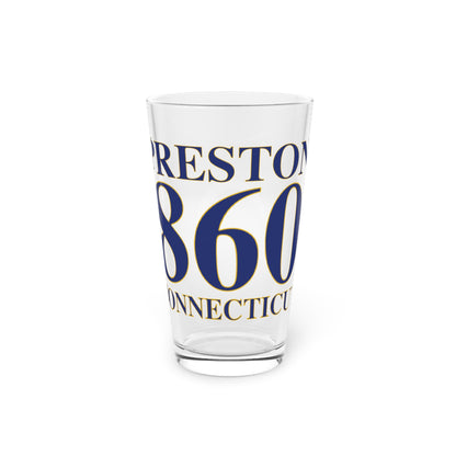 Preston 860 Connecticut Pint Glass, 16oz