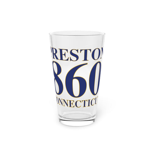 Preston 860 Connecticut Pint Glass, 16oz