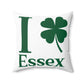 I Clover Essex Spun Polyester Square Pillow