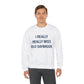 I Really Really Miss Old Saybrook Unisex Heavy Blend™ Crewneck Sweatshirt (blue)