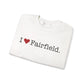I Heart Fairfield. Unisex Heavy Blend™ Crewneck Sweatshirt