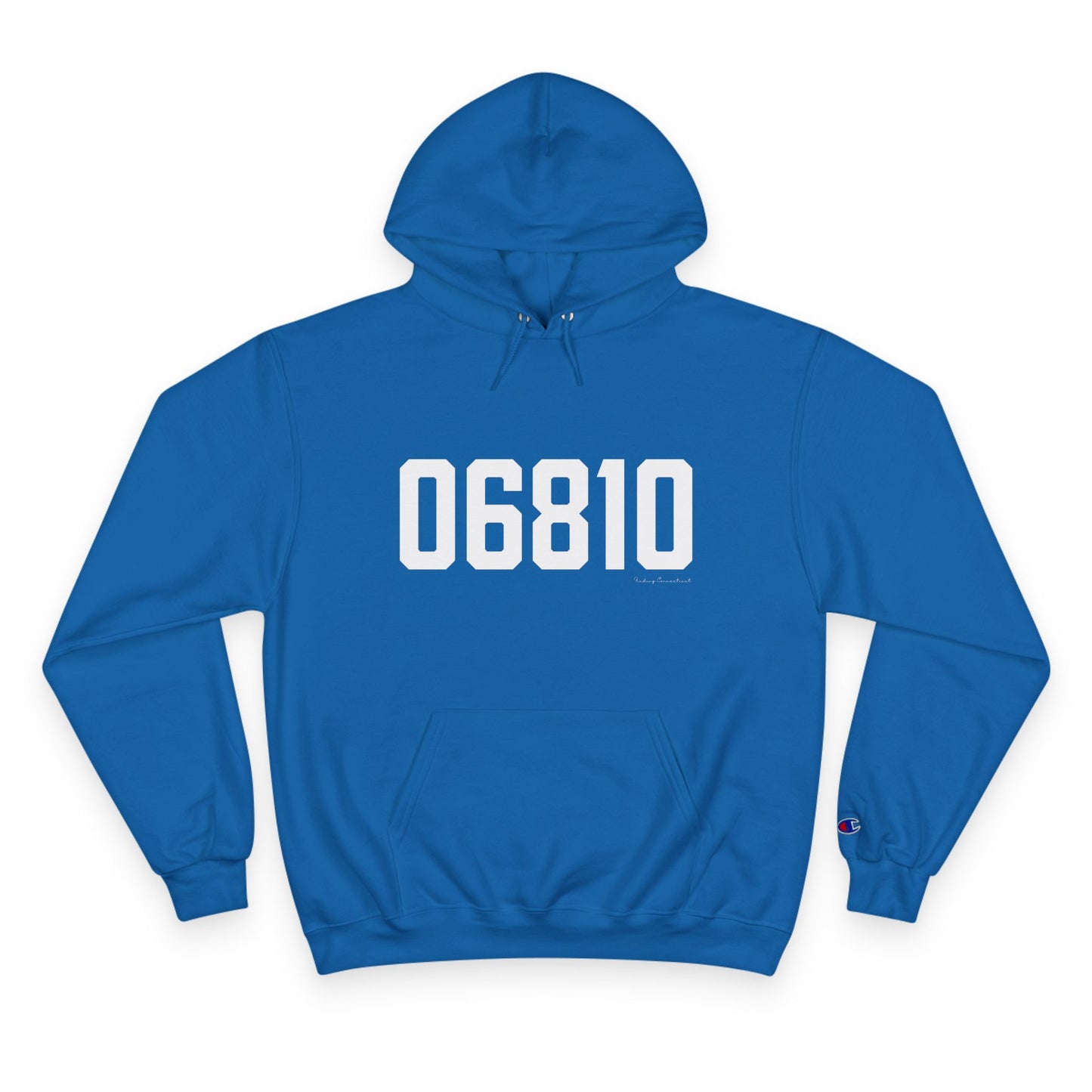 06810 Danbury CT Zip Code Champion Hoodie Sweatshirt