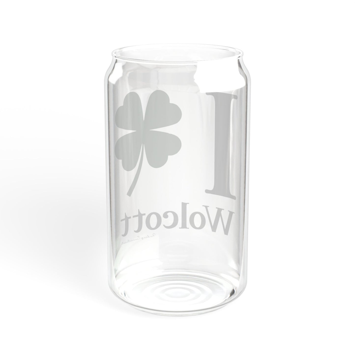 I Clover Wolcott Sipper Glass, 16oz