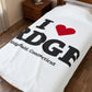 I Heart RDGF Velveteen Plush Blanket