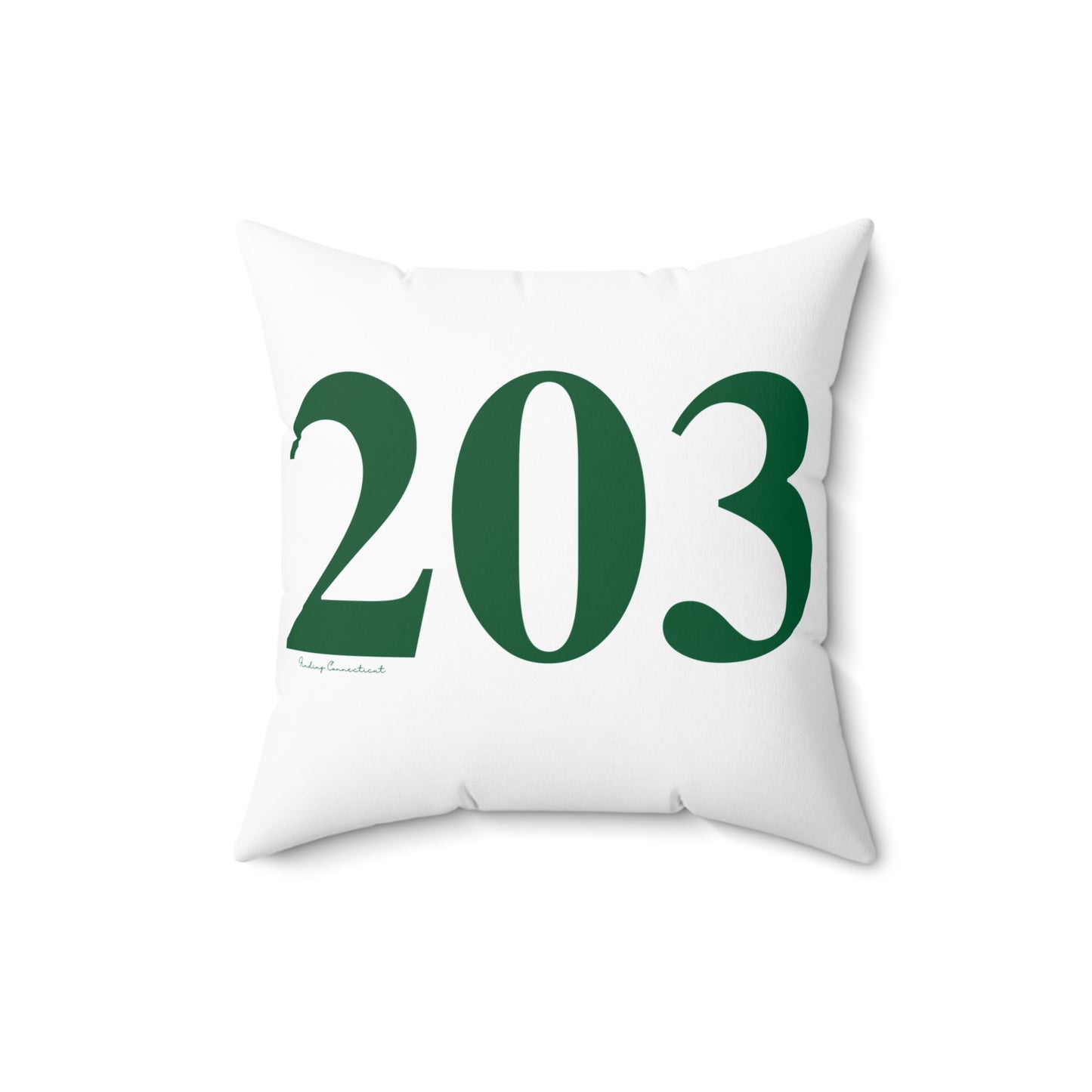 203 Spun Polyester Square Pillow Lucky Green – St. Patrick’s Day