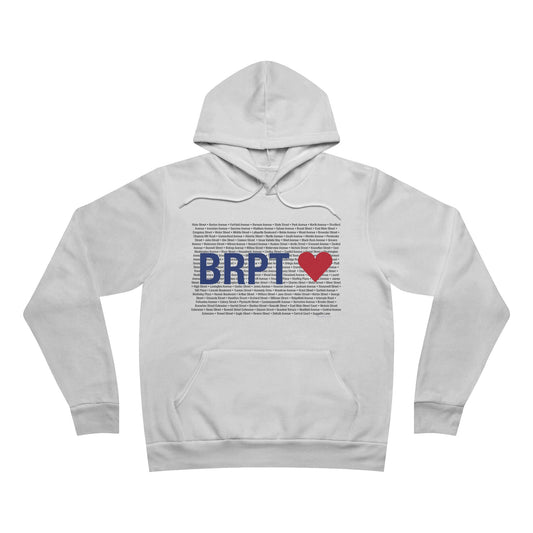 Bridgeport Love Unisex Sponge Fleece Pullover Hoodie