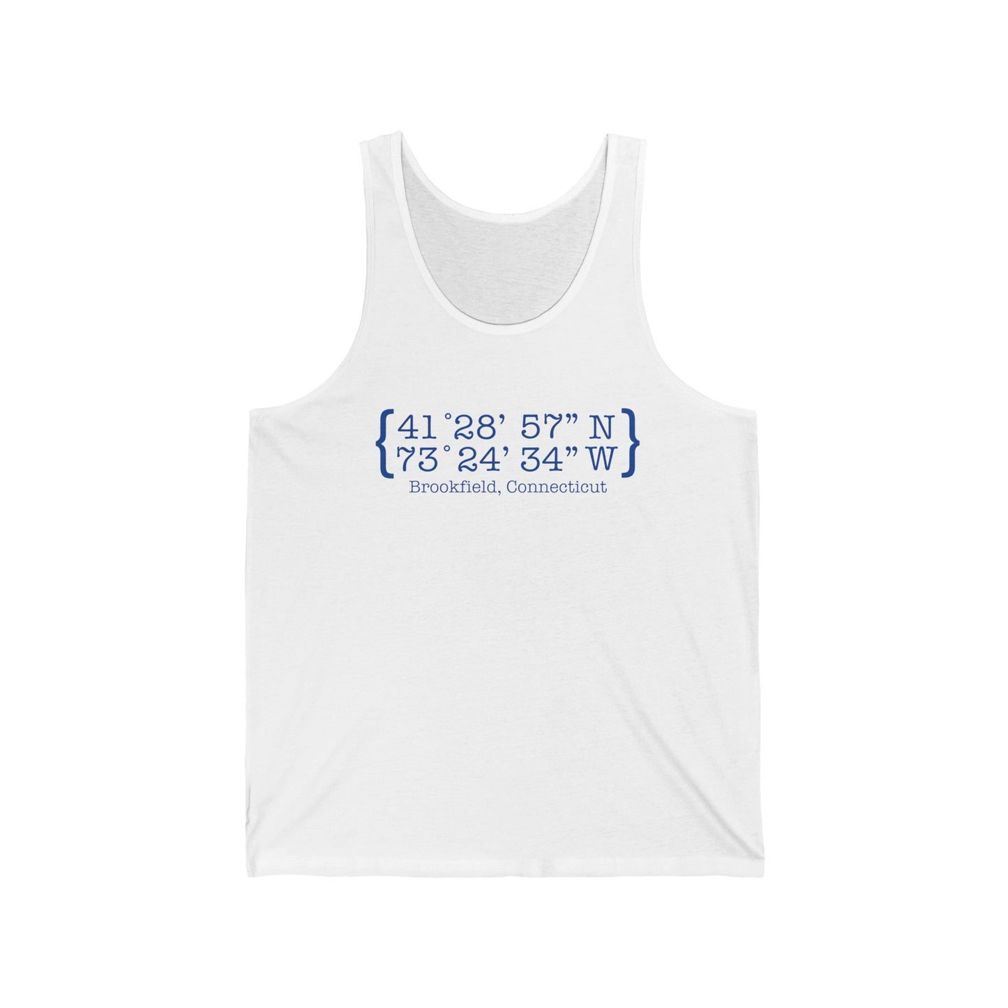 Brookfield Coordinates Unisex Jersey Tank Top