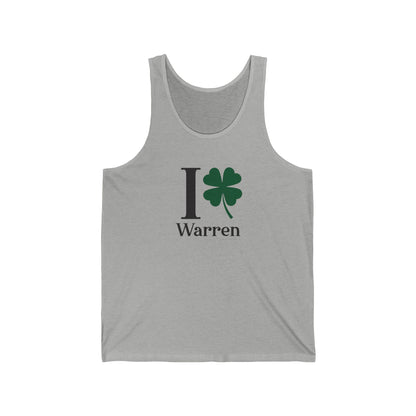 I Clover Warren Unisex Jersey Tank Top