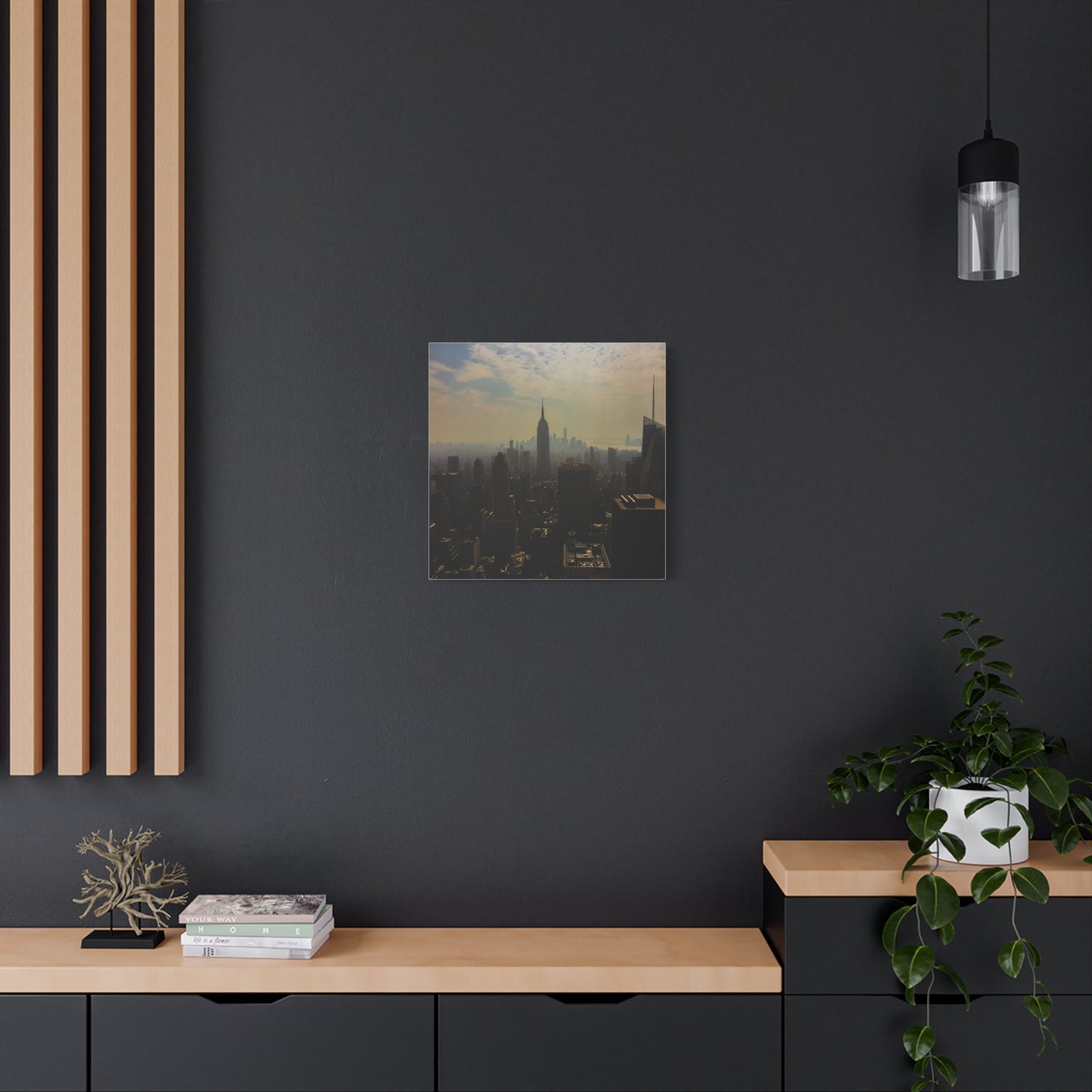 NYC Skyline Matte Canvas, Stretched, 1.25"