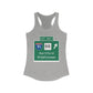 Vintage WCP Exit 68N-E Sign Women's Ideal Racerback Tank
