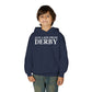 Just a kid from Derby Youth Heavy Blend Hooded Sweatshirt