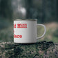Greenfield Hill is My Happy Place Enamel Camping Mug