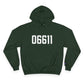 06611 Trumbull CT Zip Code Champion Hoodie Sweatshirt