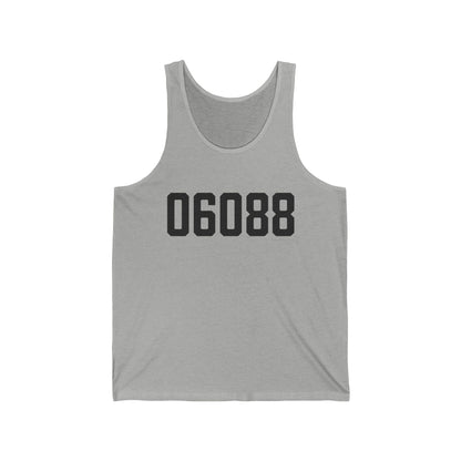 06088 East Windsor Connecticut Zip Code Unisex Jersey Tank Top