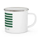 Berlin Connecticut St. Patrick’s Day Flag Enamel Camping Mug