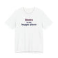 Storrs Is My Happy Place Unisex Jersey Short Sleeve T-Shirt