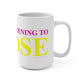 Just a kid listening to Goose - Yellow & Pink Mug 15oz