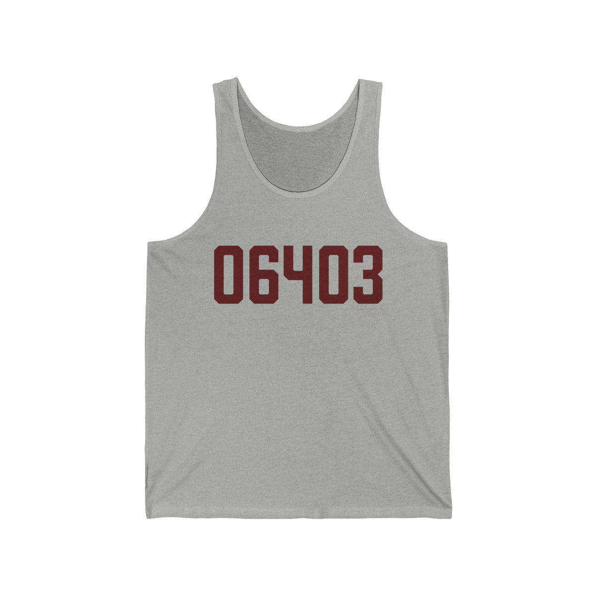 06403 Beacon Falls Connecticut Zip Code Unisex Jersey Tank Top