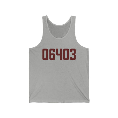 06403 Beacon Falls Connecticut Zip Code Unisex Jersey Tank Top