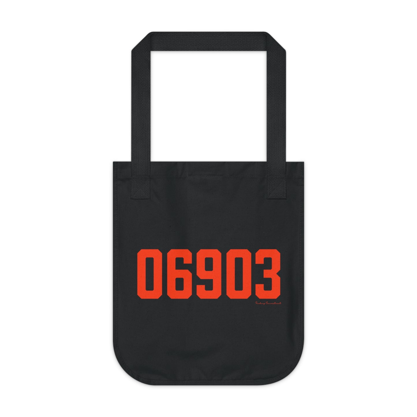 06903 Stamford Connecticut Zip Code Organic Canvas Tote Bag