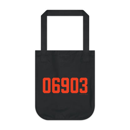 06903 Stamford Connecticut Zip Code Organic Canvas Tote Bag