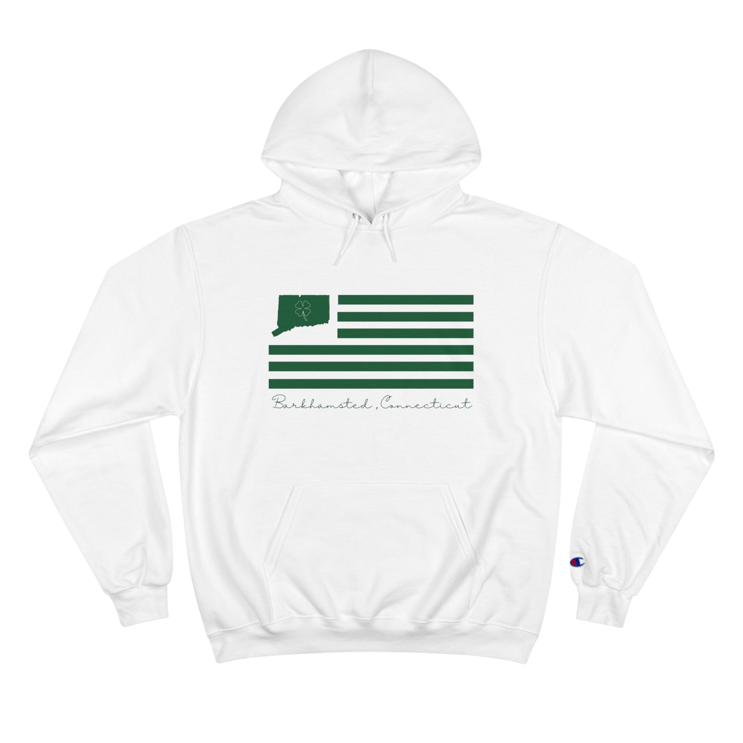 Barkhamsted Connecticut St. Patrick’s Day Flag Champion Hoodie